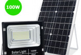 Đèn Pha năng lượng mặt trời 100W chuẩn IP67 & pin Mono
