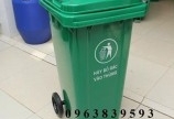 Thùng rác bệnh viện 120lit thu gom rác y tế. Call 0963.839.593 Ms.Loan