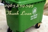 Thùng rác 660lit có 4 bánh xe, thùng rác công cộng 660L./ Gọi 0963.839.593 Ms.Loan