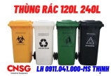 Phân phối thùng rác công cộng 120lit 240lit 660lit, thùng rác inox, thùng rác y tế 0911041000