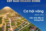 KĐT Nam Hoàng Đồng - Tâm Điểm BĐS TP Lạng Sơn Cuối Năm 2022