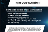 Tuyển NVKD & Marketing làm toàn quốc