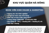 Tuyển NVKD & Marketing làm toàn quốc